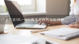 求三星ML-1610激光打印机加粉图解