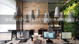 西铁城CLP-631条码打印机打热敏纸驱动怎么设置？