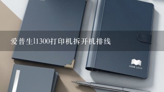 爱普生l1300打印机拆开机排线